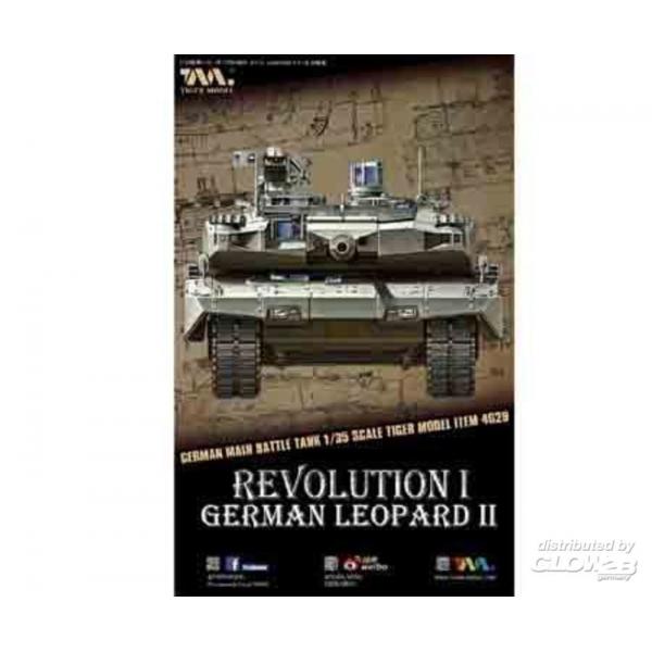 maquette German Main Battle Tank Revolution I Leopard II- 1:35e - Tigermodel - 4629