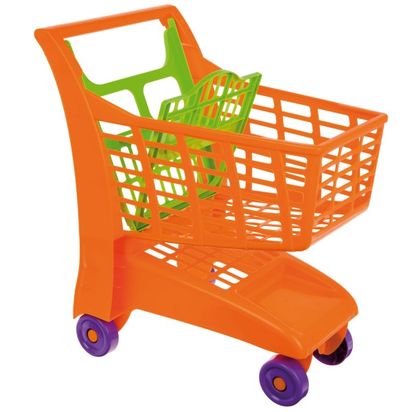 Chariot de supermarché : Orange - TimLou-TL1003-2
