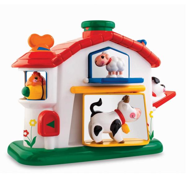 Pop Up early learning game - The farm - Tolo-89207