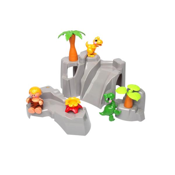  Figuras de Primeros Amigos: Set de Dinosaurios y Montañas - Tolo-87359