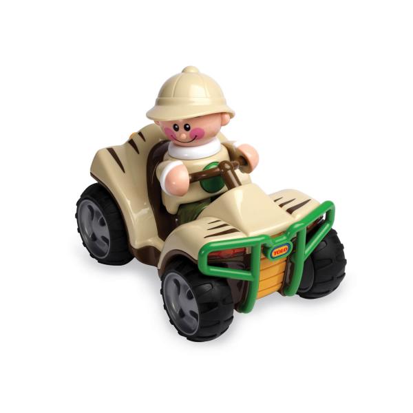 Figura y vehículo de First Friends: Quad Safari - Tolo-87390