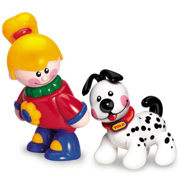 Set meilleurs amis : personnage et chien - Tolo-89604
