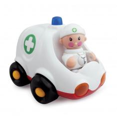 Figurine et véhicule First Friends : Ambulance