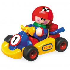 Figurine garçon et kart sonore