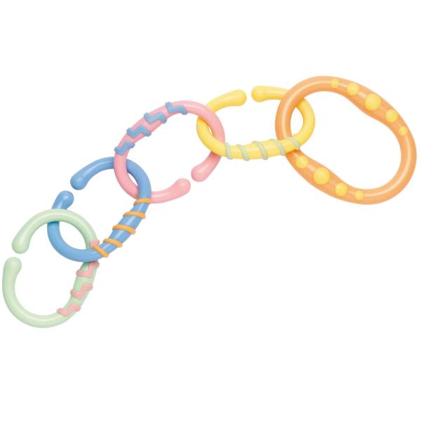 Rattle Rings for baby x5 - Tolo-80044