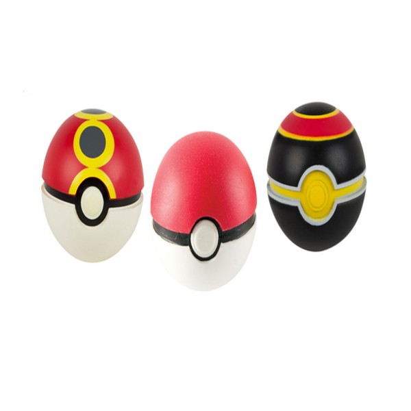 Pokemon : Coffret de 3 balles Poké-Ball - Tomy-T18810D