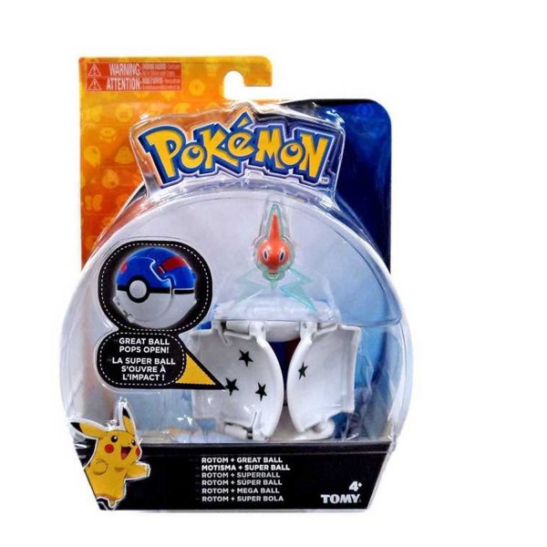 Throw'n Pop PokéBall Pokémon : Motisma - Tomy-T18873D-6