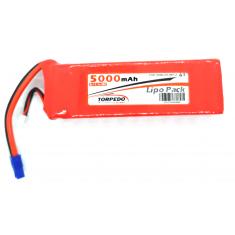 Lipo 3S 11.1V 5000mAh 30C EC3