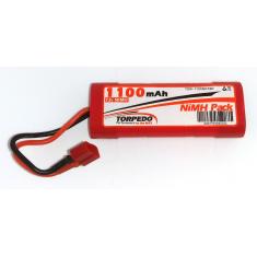 Accu Nimh 1100mAh 7.2V Tplug-Dean Torpedo