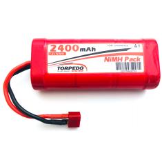 Accu Nimh 2400mAh 7.2V Tplug-Dean Torpedo