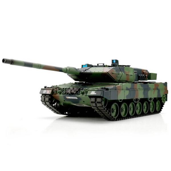 Char RTR : 1/16 RC Leopard 2A6 camo BB+IR - 13319-CA