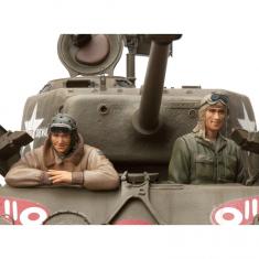 Figurine 1/16e Kit U.S TankCrew 2