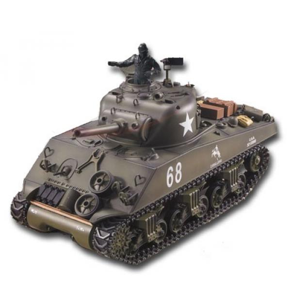 Tank M4A3 Sherman Version Premium Version Bille  Torro 1:16e RC - TRO-1112438983