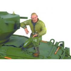 Figurine 1/16e Sergeant B. Green A genoux