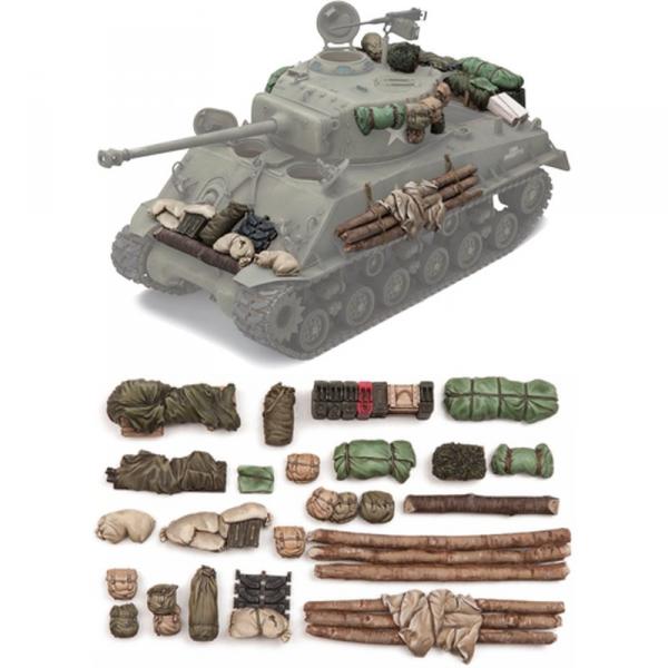 Accessoires - Lot de Board Sherman M4A3E8 au 1/16e - 2222000200