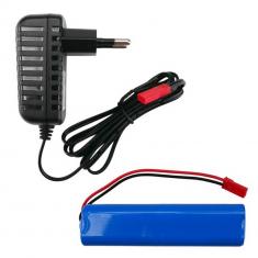 Batterie 9.6V, 500mAh Ni-Mh + Chargeur 9.6V, 150mA