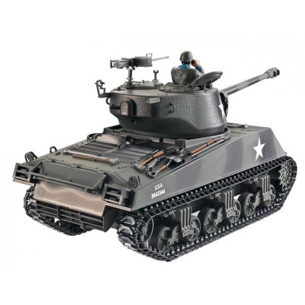 Torro char RC M4A3 Sherman 1:16 76mm camo BB - 1114213060