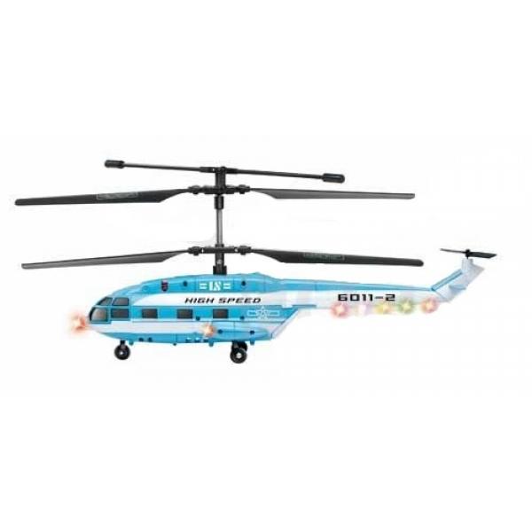Transcopter 3 voies Gyro bleu RC RTF - TOR-1122786011