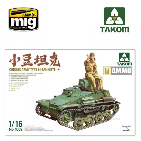 Chinese Army Type 94 Tankette - 1:16e - Takom - TAKO1009