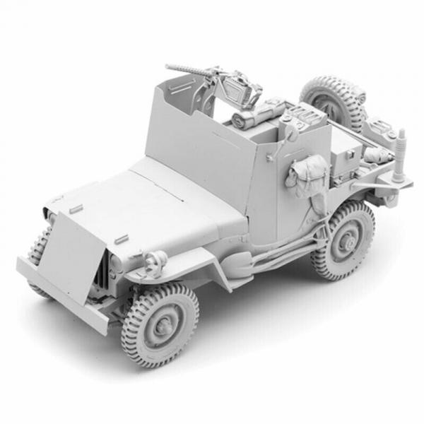 Kit 1/16e WW II Willys Jeep Blindée - 2222000330