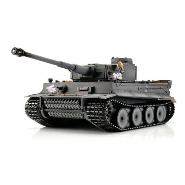 Char RC Tiger I Pro Edition Fruhe Ausf. grau 1/16 BB 2.4Ghz - 11701-GY