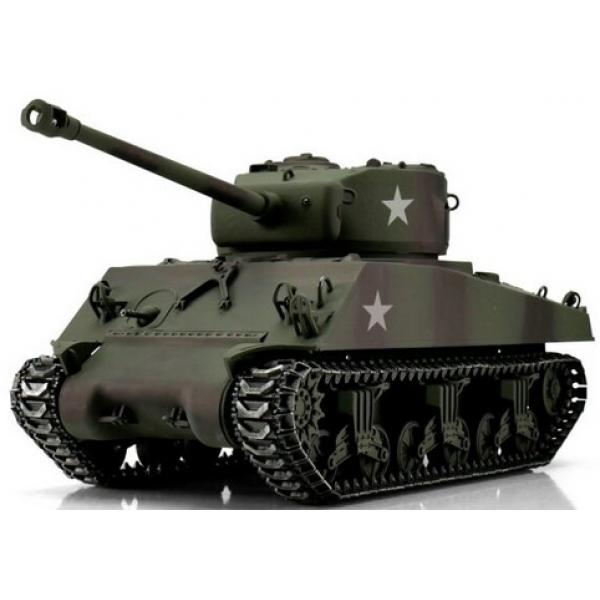 Torro M4A3 Sherman 1:16 76mm camouflage IR fumée - 11513-CA