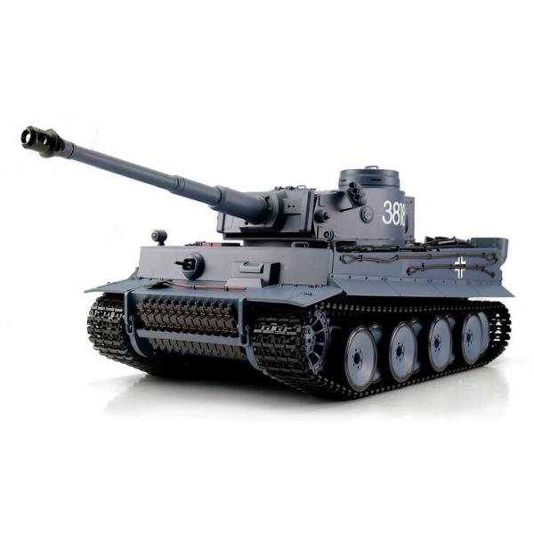 Tiger I Gris 1/16 BB+IR 2.4GHZ RTR - 13316-GY