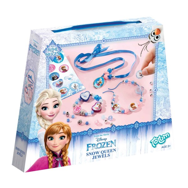 Kit créatif La Reine des Neiges (Frozen) : Bijoux - Totum-BJ680012