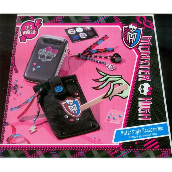 Kit créatif Monster Hight Personnalisation téléphone mobile - Totum-BJ565029