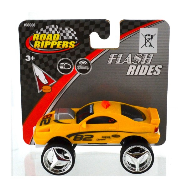 Voiture Road Rippers : Flash Rides : jaune - Toystate-33000-10