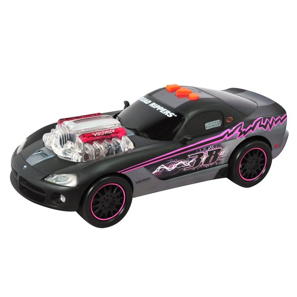 Road Rippers : Lightning Rods : Dodge Viper noire et violette - Toystate-33480-33482