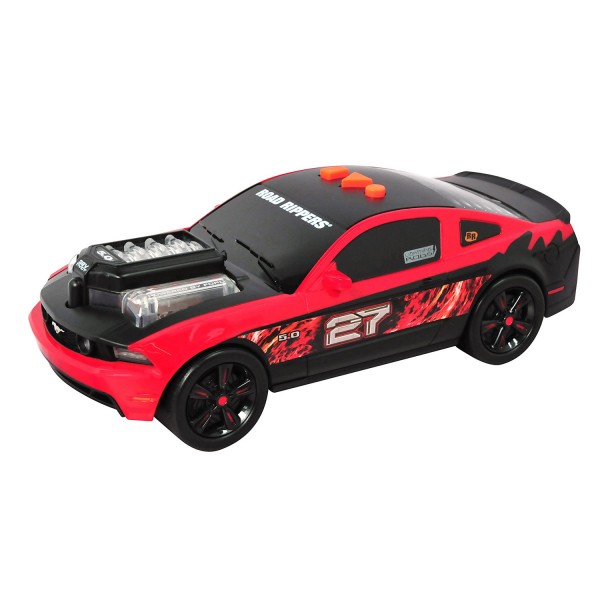 Road Rippers : Lightning Rods : Ford Mustang 5.0 rouge et noire - Toystate-33480-33483
