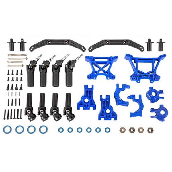 UPGRADE KIT DE TRANSMISSION RENFORCE BLEU - HOSS/SLASH/RUSLTER 4X4 - 9080X