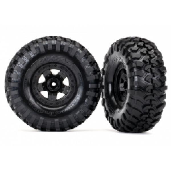 Traxxas Roues Montees Collees Trx-4 Sport 2,2  (X2) - TRX8181