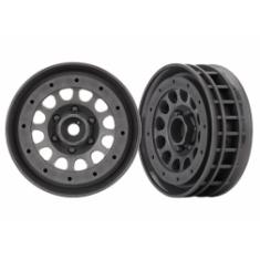 Traxxas Jantes Chromees Gris Anthracite Method 105  1.9 (X2)
