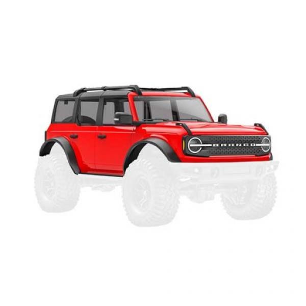 Traxxas Carrosserie Ford Bronco Rouge 1:18 - TRX-9711-RED