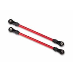 Traxxas Biellettes De Suspension Avant Inferieur Acier Rouge (2)