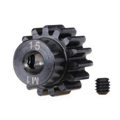 Pignon Moteur 15 Dts Renforce - 1.0 Metric Pitch - 5 Mm - Traxxas