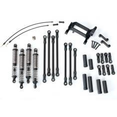 Kit Bras/Biellette Long Trx-4 Complet - Gris - Traxxas