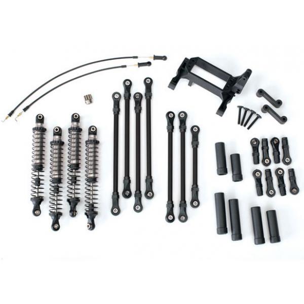 Kit Bras/Biellette Long Trx-4 Complet - Gris - Traxxas - TRX8140