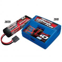 PACK CHARGEUR 2970G + 1 x LIPO 3S 5000MAH 2872X PRISE TRAXXAS