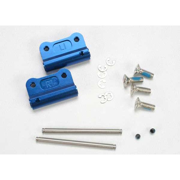 Supports De Triangles Arriere 6061-T6 Alu Anodises Bleu (2) - TRX2798X