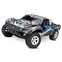 Slash - 4X2 - Bleu - 1/10 Brushed Tq 2.4Ghz - Sans Aq/Chg - Traxxas