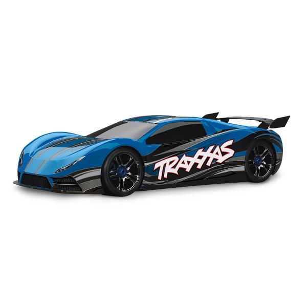 Xo-1 Supercar - 4X4 - Bleue - 1/7 Brushless - Telemetrie - Tsm - Traxxas - TRX64077-3-BLUE