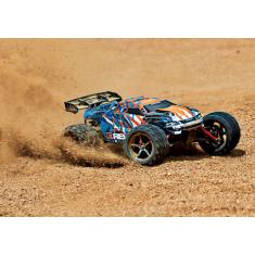 E-Revo - 4X4 - Orange - 1/16 Brushed Tq 2.4Ghz - Id - Traxxas