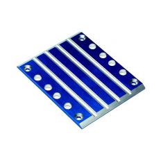 Plaque De Protection De Transmission T6 Alu Bleu