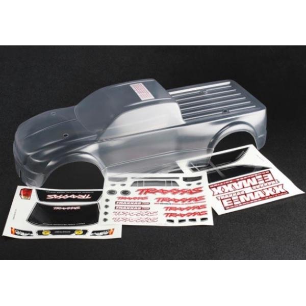 Carrosserie transparente - Stickers pour Traxxas E-Maxx - TRX3915