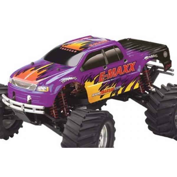 Body, E-Maxx (ProGraphix Painted) (Purple) Traxxas - TRX39114