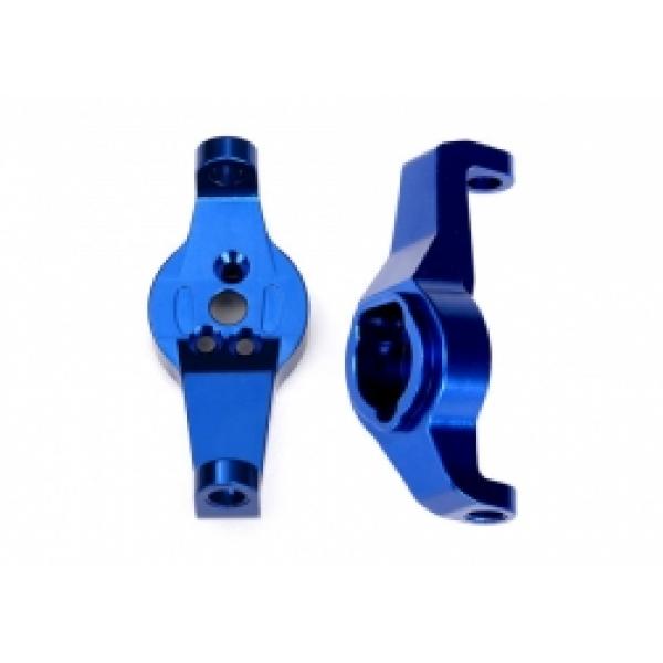 Traxxas Etrier De Fusees Alu Anodise Bleu Gauche Et Droit X4 - TRX8232X