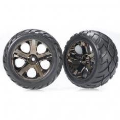 Roues Montees Collees Anaconda Arriere Pour Nitro/Avant Electrique(2)